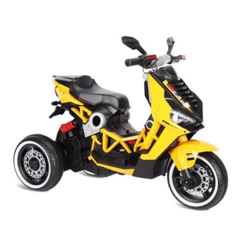Scooter Sport Elétrica 12V Amarela - Bandeirante