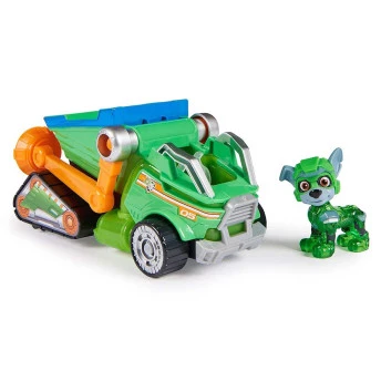 Veículo com Figura - Patrulha Canina Um Filme Superpoderoso - Rocky - Sunny Brinquedos