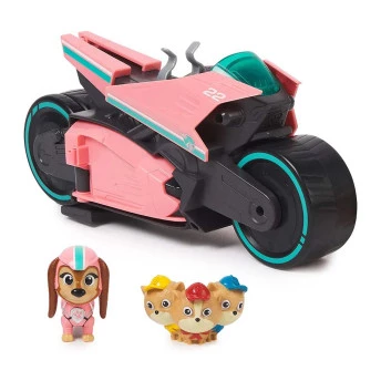 Veículo com Figura - Patrulha Canina Um Filme Superpoderoso - Liberty e Patrulheiros Juniores - Sunny Brinquedos