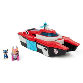 Figura e Playset - Patrulha Canina: Um Filme Superpoderoso - Playset Veículo Pawket - Sunny Brinquedos