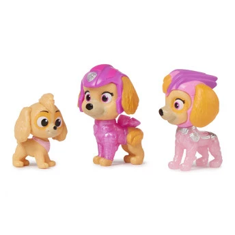 Conjunto de Figuras - Patrulha Canina: Um Filme Superpoderoso - Skye - Sunny Brinquedos