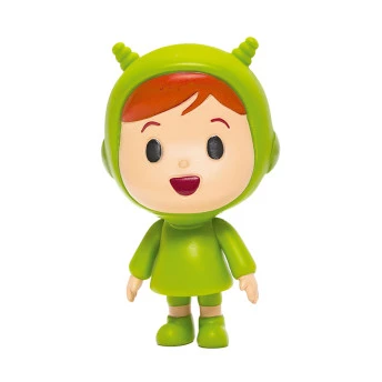 Boneco de Vinil - Turma do Pocoyo - Nina - 15 cm - Cardoso Toys