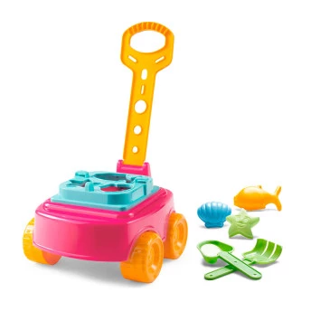 Carrinho Mileva Ao Ar Livre Baby Land Rosa - Cardoso