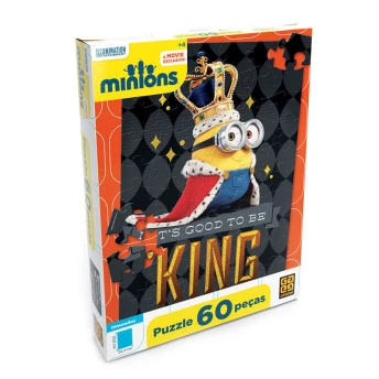 Quebra-Cabeça Minions 60 Peças - Grow