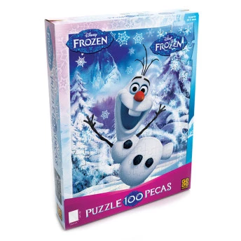 Puzzle 100 peças Frozen - Grow