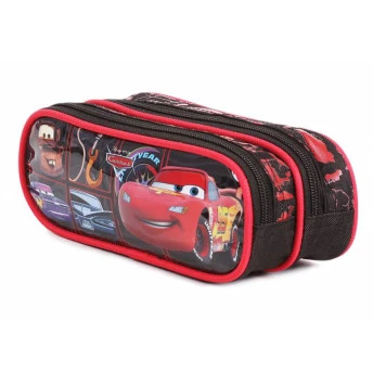 Estojo Carros Disney com 2 Divisões - Dermiwil