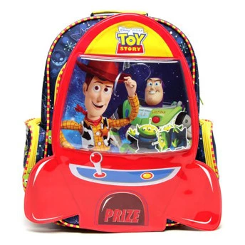 Mochila Dermiwil G Toy Story Foguete Azul/Vermelha - Dermiwil