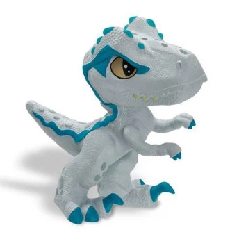 Figura Articulada - Jurassic World - Baby Dinos - Blue Cinza - Pupee