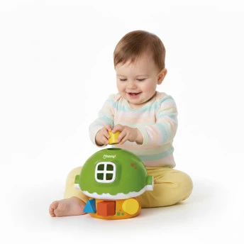 Formas de Encaixe - Happy - Cogumelo Didático - Usual Brinquedos