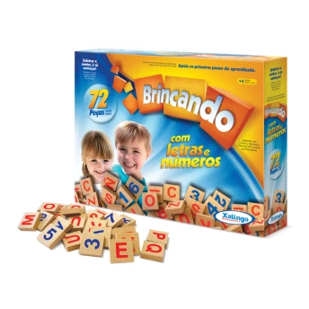 Brincando com Letras e Números - Xalingo