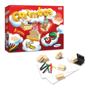 Carimbos Educativos Frutas - Xalingo