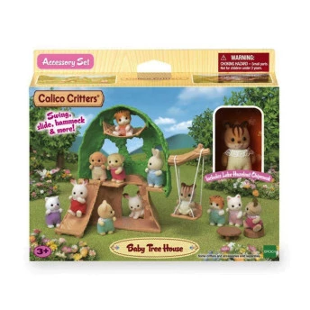 Figura com Acessório - Sylvanian Families - Casa na Árvore - Epoch Magia