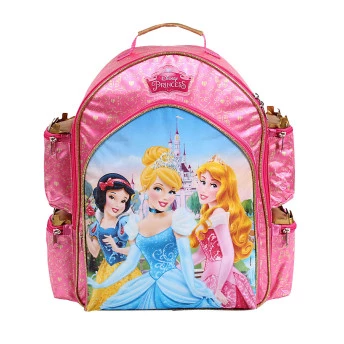 Mochila Escolar Princesas G Rosa - Dermiwil