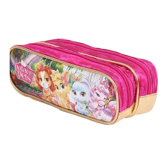 Estojo Soft 2 Divisões Princesas Palace Pets Disney  - Dermiwil