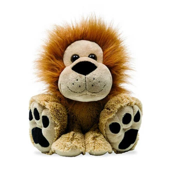 Pelúcia Animais Pegada - Leãozinho - Buba Toys