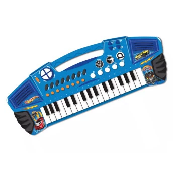 Teclado Infantil Grande Hot Wheels - Barão Toys