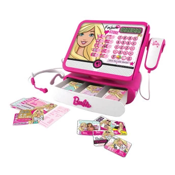 Caixa Registradora Luxo Barbie - Barão Toys