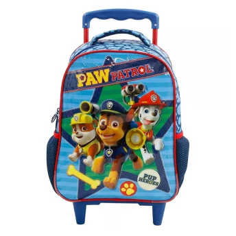 Mochila Com Rodinhas 14 Paw Patrol Pup Heroes - Xeryus