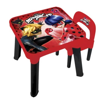 Conjunto Mesinha com Cadeira - Miraculous - Ladybug - Barão Toys