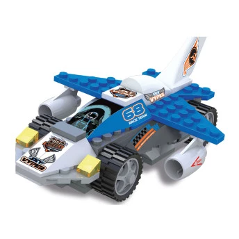 Hot Wheels Blocos Carrinho Radical Sky Viper - Barão Toys