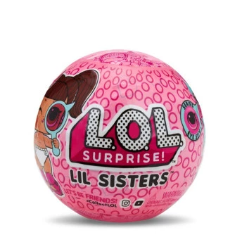 Boneca Lol Surpresa Lil Sisters Serie Eye Spy - Candide