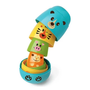 Elka-Matrioska Animais Brinquedo De Empilhar - Elka