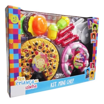 Kit Mini Chef - Tem Criança na Cozinha - BBRA Rosita