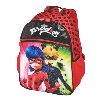 Mochila Infantil Grande - Miraculous Ladybug Duo - Pacific