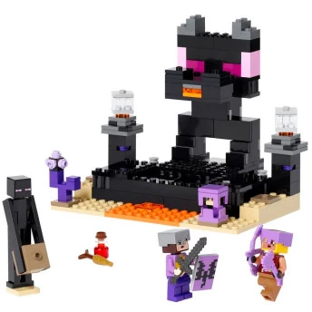 Bloco de Montar - Minecraft - A ARENA DO END - 252 peças - LEGO
