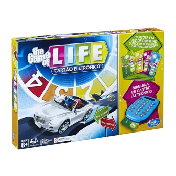 Jogo The Game Of Life Cartão Eletrônico - Hasbro