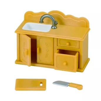 Acessórios e Móveis - Sylvanian Families - Pia de Cozinha - Epoch Magia
