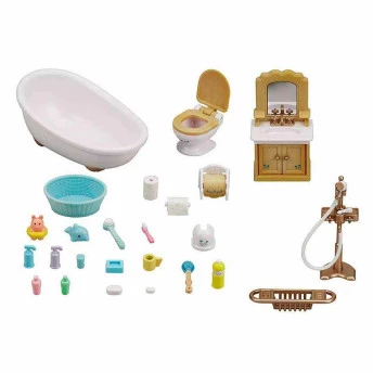 Acessórios e Móveis - Sylvanian Families - Toalete e Banho - Epoch Magia