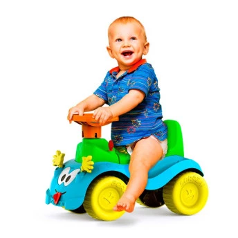 Andador Infantil Totokinha Bolinha - Azul - Cardoso Toys