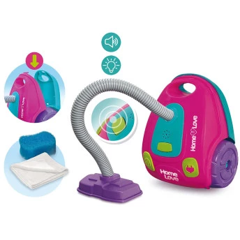 Aspirador de Pó Infantil Home Love - Usual Brinquedos