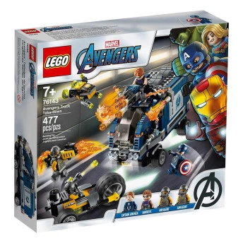 Ataque de Caminhão dos Vingadores - Marvel - 477 Pçs - Lego