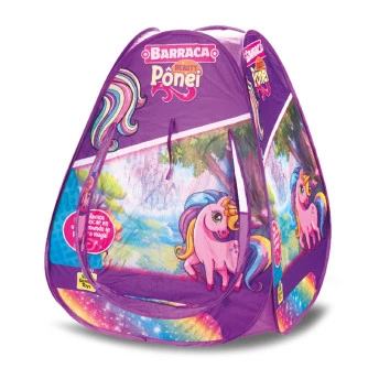 Barraca Infantil - Pônei - 64 x 88 cm - Samba Toys