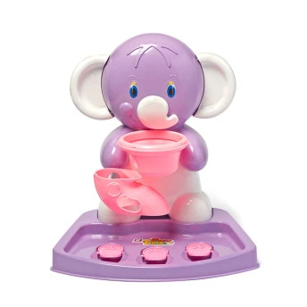 Basquete Infantil - Play Time - Elefantinho - Rosa - Cotiplás