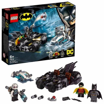 Batalha de Moto com Sr. Frio - Batman - DC - 200 Pçs - Lego