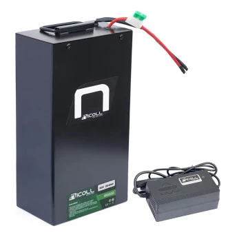Bateria de Lítio Ion com Carregador - 60v 20.8ah - Nicoll