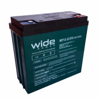 Bateria Selada - WP12-25EV - 12V 25AH - Wide Power