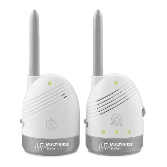 Babá Eletrônica Multikids Baby Baby Sound - Branco - Multikids