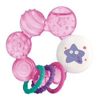 Mordedor Com Água Cool Play Rosa - Multikids 
