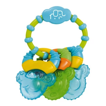 Mordedor Resfriável com Água - Cool Rings - Azul - Multikids Baby
