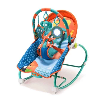 Cadeira De Balanço para Bebês - Elefantes - Multikids Baby