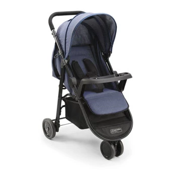 Carrinho 3 Rodas Baby Agile Jeans - Multikids 