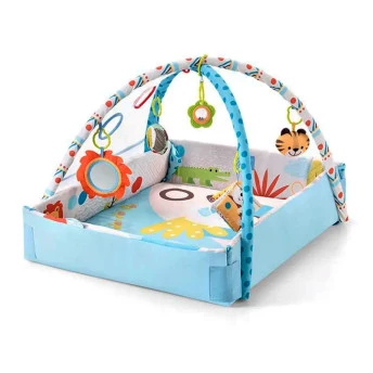 Tapete De Atividades Para Bebês Balls Azul - Multikids