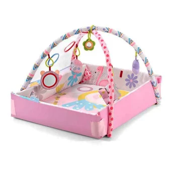 Tapete de Atividades Para Bebês Balls Rosa - Multikids