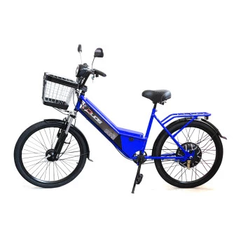 Bicicleta Elétrica - Aro 24 - New Confort 800w - Azul - Duos Bikes