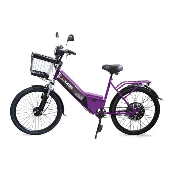 Bicicleta Elétrica - New Confort 800w - Violeta - Duos Bikes