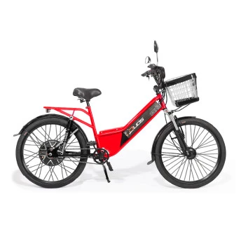 Bicicleta Elétrica - New Full 800w - Vermelha - Duos Bikes